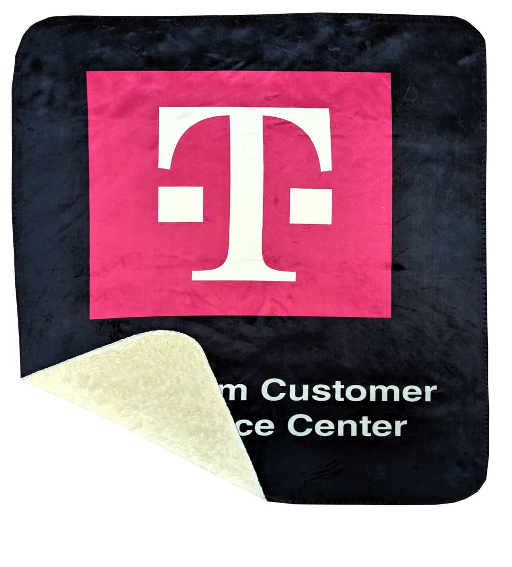 60x80 Sherpa All-Over-Print Sublimated Blanket STYLUS APPAREL