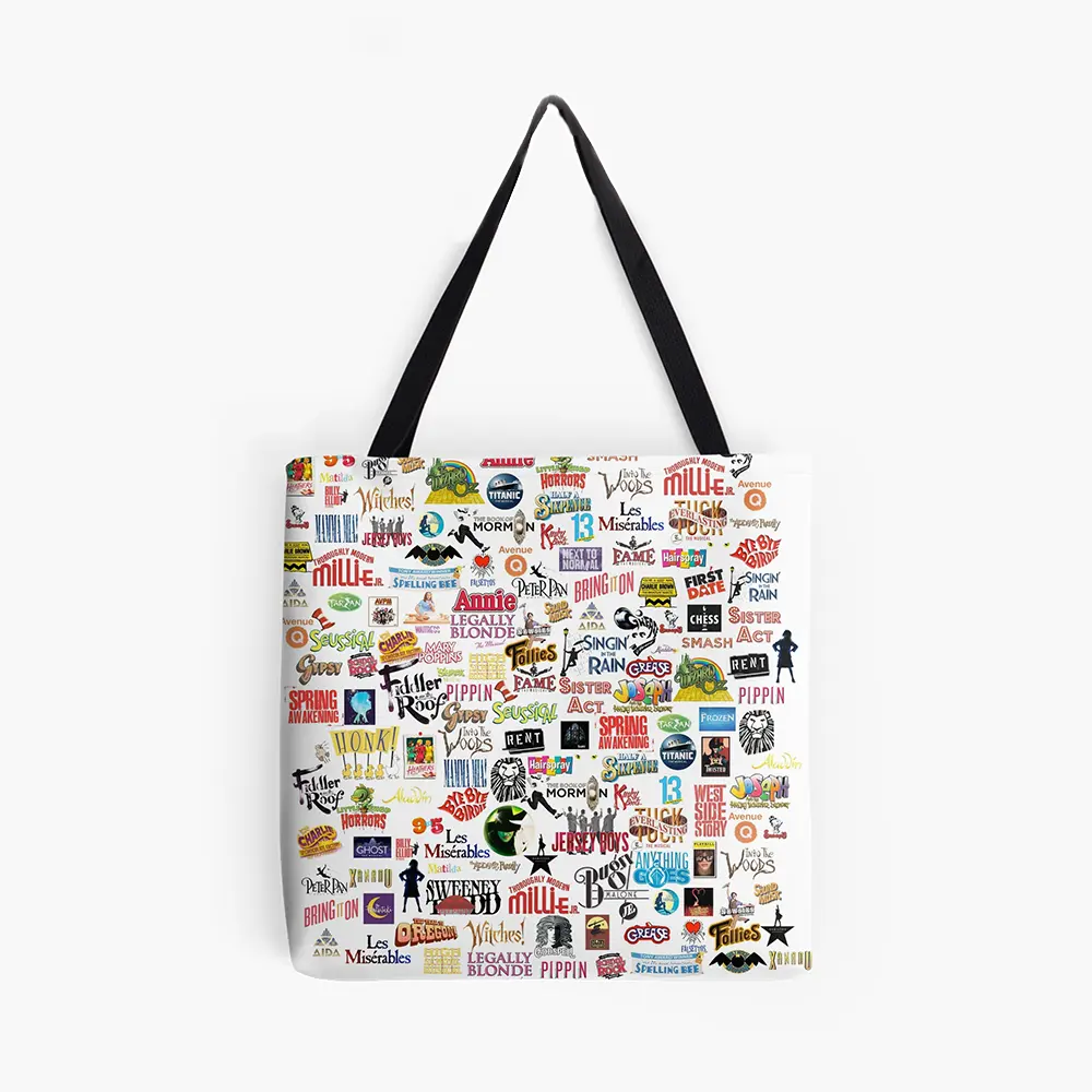 Custom All-Over-Print Basic Tote Bag MDN