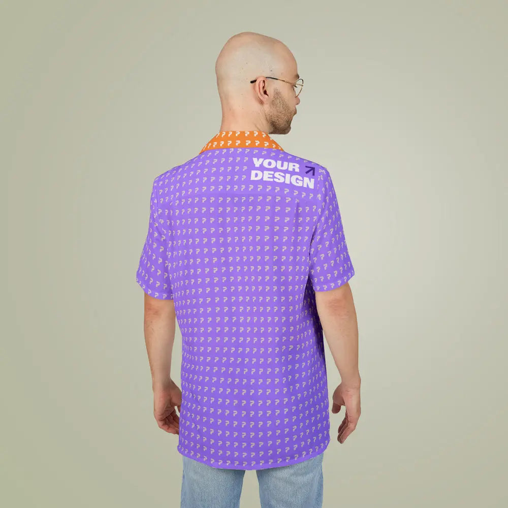 Custom All-Over-Print Hawaiian Shirt MDN